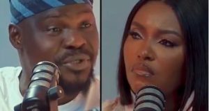Biola Bayo receives backlash over interview with Baba Ijesha Biola Bayo receives backlash over interview with Baba Ijesha