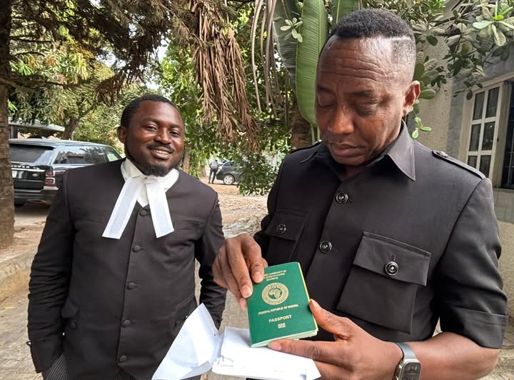 Court returns passport of Omoyele Sowore