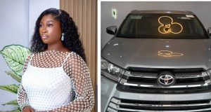 Actress Anike Ami buys new car Actress Anike Ami buys new car