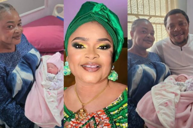 Toyosi Adesanya welcomes first child