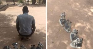 Ex-prefect ARRESTED for school equipment theft Ex-prefect ARRESTED for school equipment theft