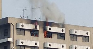 Fire guts Head of Service office in Abuja Fire guts Head of Service office in Abuja