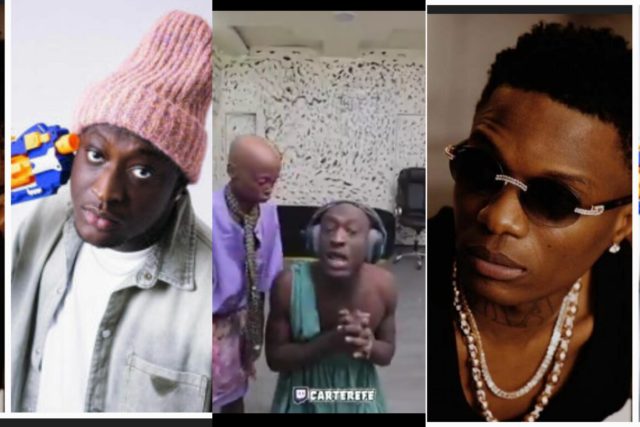 I no go insult am again - Carter begs Wizkid and his fans