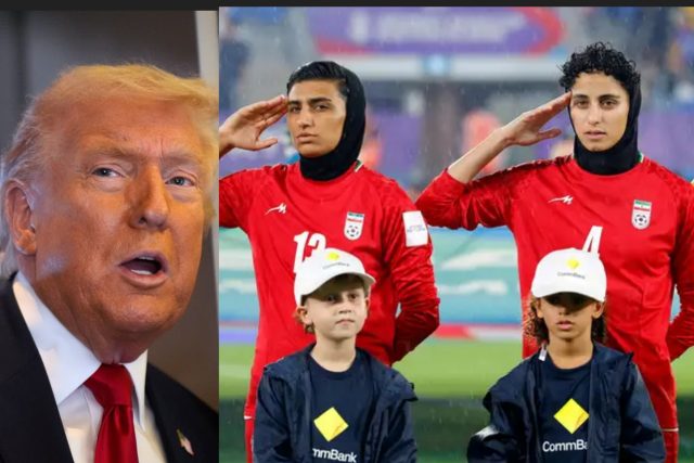 Trump to grant Iranian women's team asylum after not reciting regime's anthem