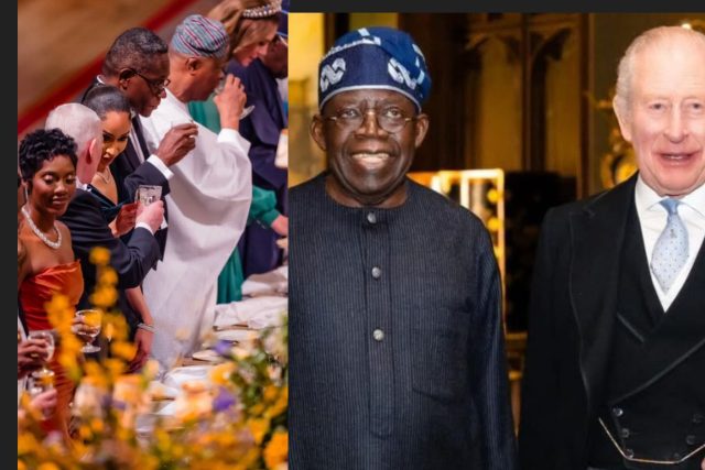 Tiwa Savage spotted at UK banquet for Tinubu’s honor Tiwa Savage spotted at UK banquet for Tinubu’s honor
