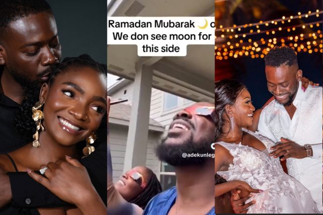 Adekunle Gold, Simi debunks divorce rumour with romantic video