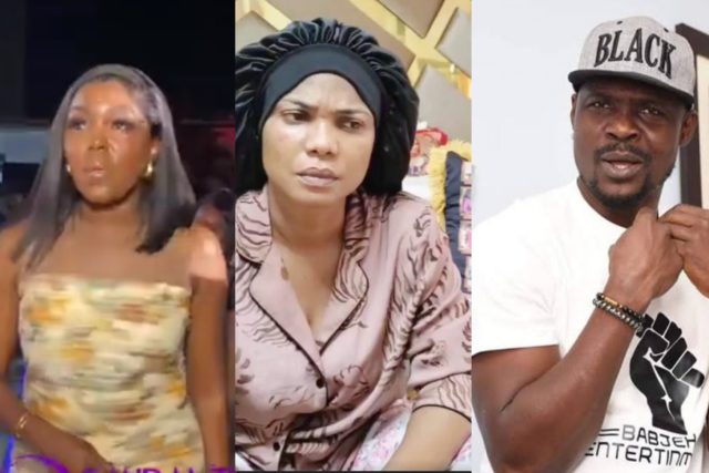 Biola Bayo attends Iyabo Ojo's movie premiere despite rift