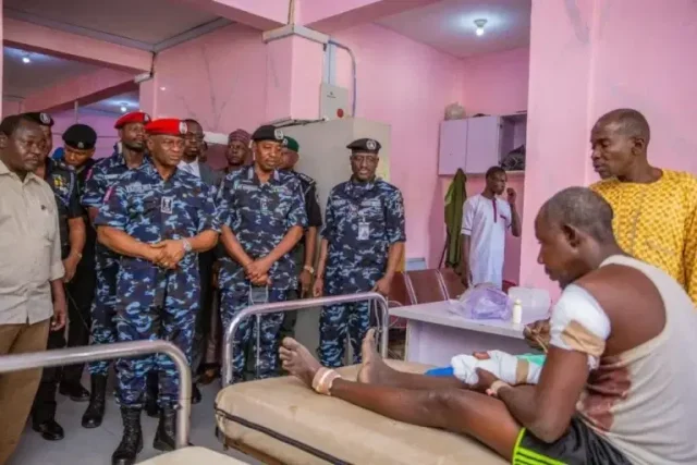 IGP visits Maiduguri bombing victims