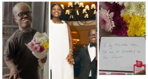 Nkubi surprises wife with flowers After controversial statement