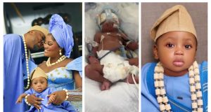Chizzy Alichi shares emotional labour room video as son turns one