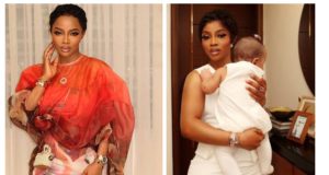 Toke Makinwa claps back at netizen over her daughter’s privacy