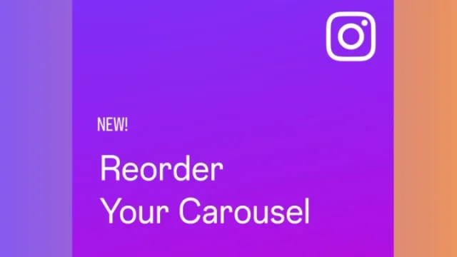 Instagram now lets you reorder carousel posts after publishing Instagram now lets you reorder carousel posts after publishing