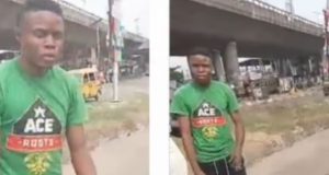 Lagos arrests man for dumping refuse on road Lagos arrests man for dumping refuse on road
