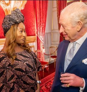 Photos of  DJ Cuppy & King Charles