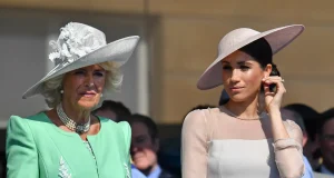 Queen Camilla told friend Meghan Markle ‘brainwashed’ Harry Queen Camilla told friend Meghan Markle ‘brainwashed’ Harry