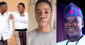 Bisola Badmus melts hearts as son Malik celebrates Kwam1’s 69th birthday