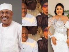 Saidi Balogun shows up for ex-wife Faithia Williams at her mother’s wake-keep