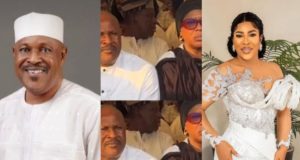 Saidi Balogun shows up for ex-wife Faithia Williams at her mother’s wake-keep