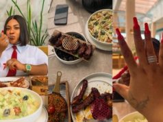 Nkechi Blessing shows off her mystery man at brunch