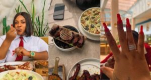 Nkechi Blessing shows off her mystery man at brunch