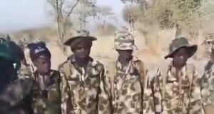 Video of suspected child soldiers stirs reactions Video of suspected child soldiers stirs reactions