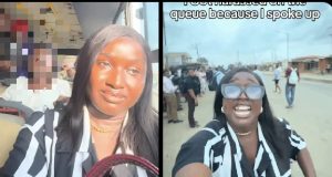 Lagos TikToker harassed while documenting long queues, BRT shortages Lagos TikToker harassed while documenting long queues