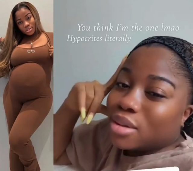 Veekee James fires back at fan criticizing her "non-Christian" outfit