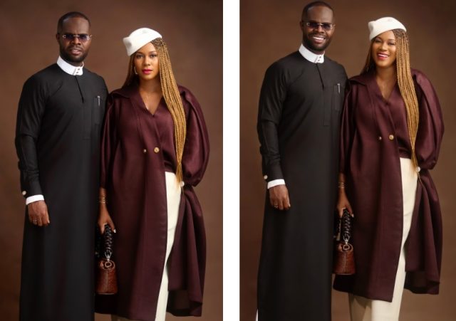 Stephanie Linus & husband step out