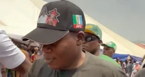 Reactions as Sunday Igboho rocks APC cap at event Reactions as Sunday Igboho rocks APC cap at event