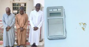 THREE arrested for illegal gold mining THREE arrested for illegal gold mining