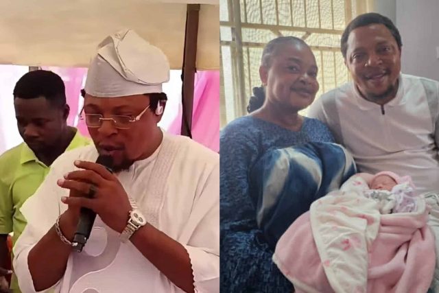 Toyosi Adesanya’s husband breaks silence on the birth of their baby