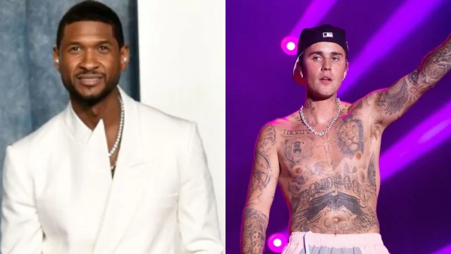 Usher claps back at claim he and Justin Bieber got into ‘heated exchange’