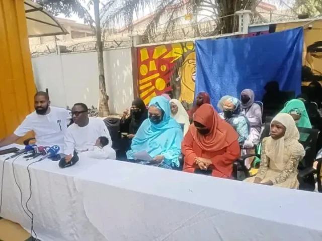 Wives of detained Coup Plotters protest