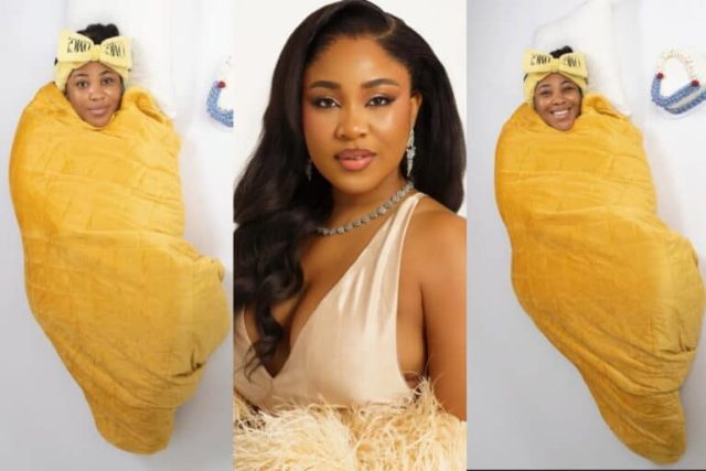 BBNaija Erica celebrates 32nd birthday with playful "baby girl" style