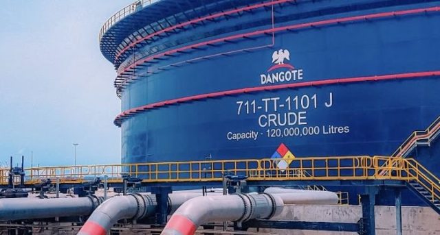 Dangote returns petrol price to N1,175/litre