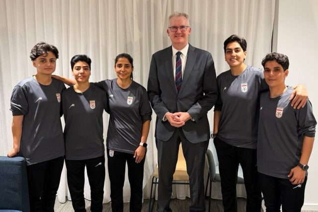 Australia grants asylum to five Iranian female footballers