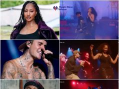 Justin Bieber performs with Wizkid, Tems at Coachella 2026 Justin Bieber performs with Wizkid, Tems at Coachella 2026