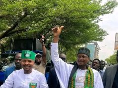 Bala leads protest against David Mark-led ADC leadership Nafiu Bala leads protest against David Mark-led ADC leadership