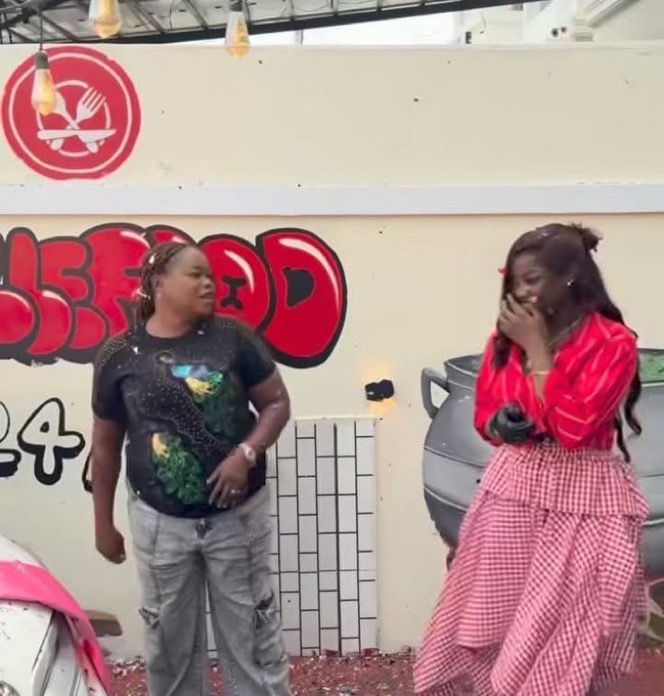 King Mitchy gifts her mum a new car