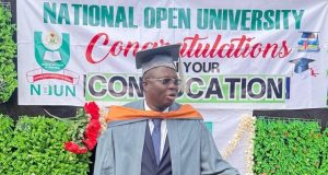 Mr Latin earns Bachelor Degree from NOUN university Mr Latin earns Bachelor Degree from NOUN university