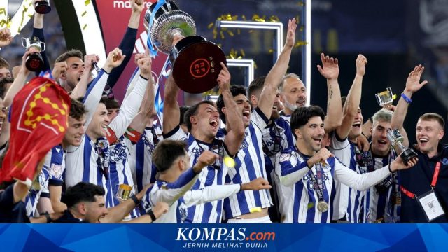 Real Sociedad defeats Athletico Madrid to win Copa Del Rey