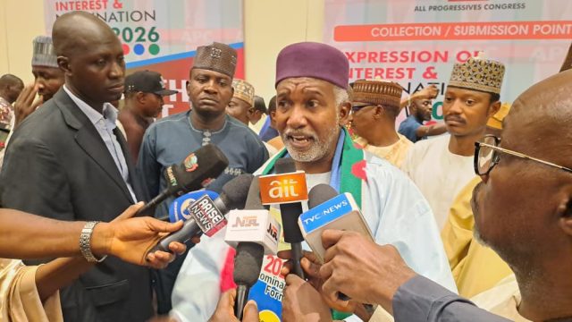 Ex Minister, Tuggar picks APC N50m Bauchi Governorship form