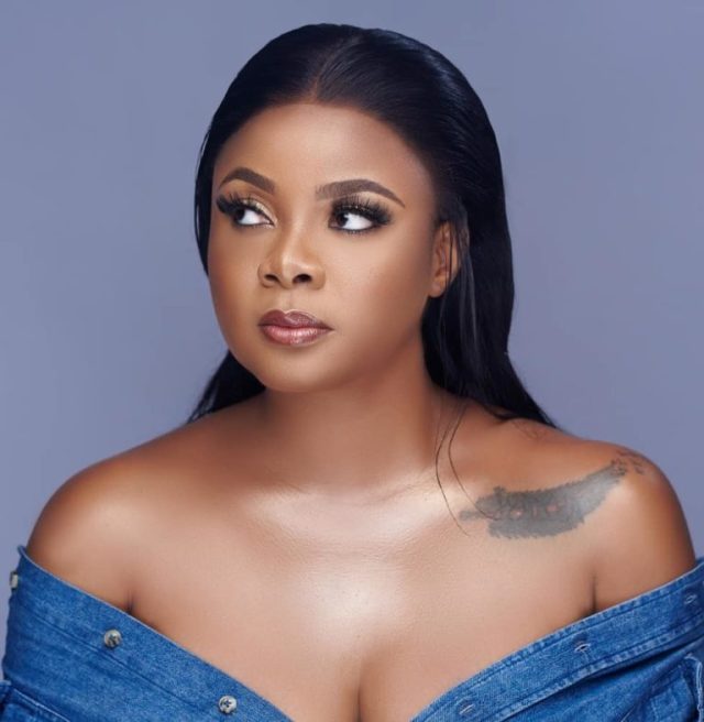 Bimbo Ademoye denies using tears to promote her movies Bimbo Ademoye denies using tears to promote her movies