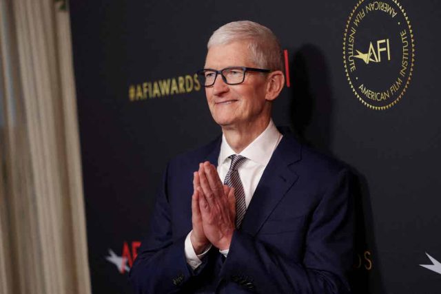 Tim Cook steps down as Apple CEO