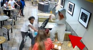 Ice Spice slapped by fan at McDonalds Ice Spice slapped by fan at McDonalds