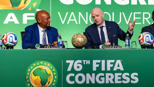 CAF backs Infantino for re-election as FIFA President CAF backs Infantino for re-election as FIFA President