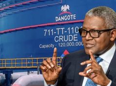Dangote raises petrol price by N75, to N1,275 per litre Dangote raises petrol price by N75, to N1,275 per litre