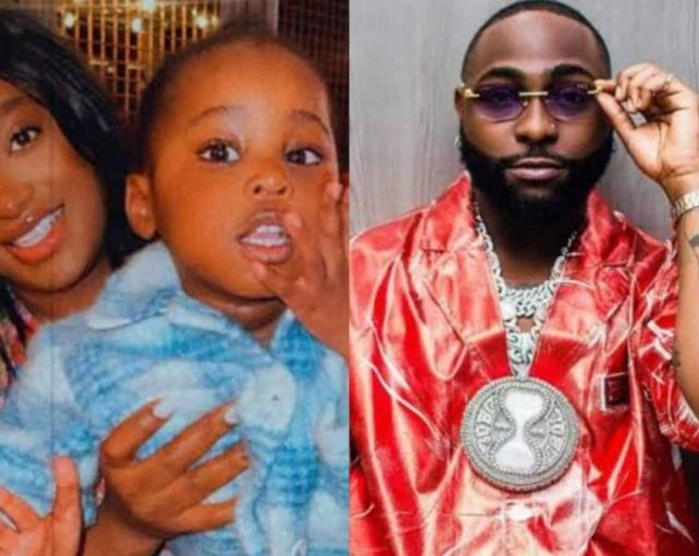 Davido’s baby mama, Larissa accuses an unnamed person of trying to use ‘juju’ on her son