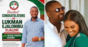 Debbie Shokoya celebrates husband’s appointment Debbie Shokoya celebrates husband’s appointment