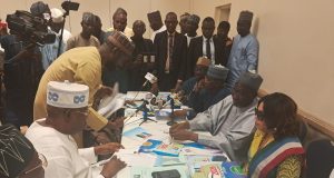 Faleke picks presidential forms for Tinubu Faleke picks presidential forms for Tinubu